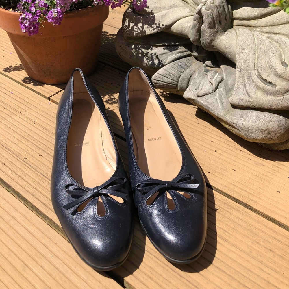 EUC Navy flats from Nordstrom